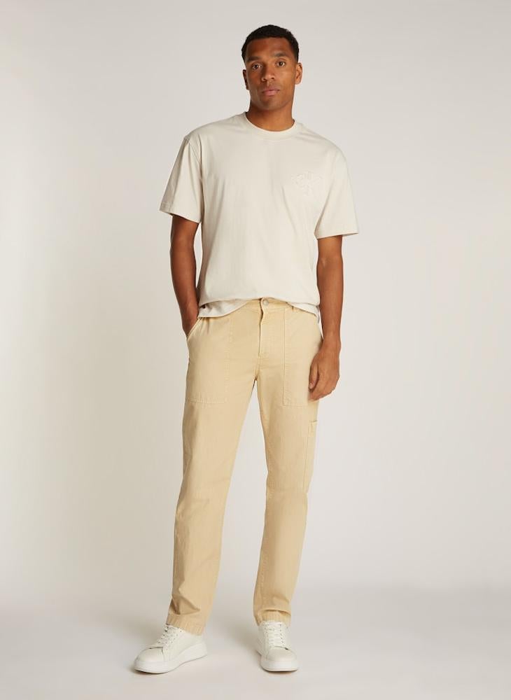 Calvin Klein Jeans Logo Crew Neck T-Shirt  - Image 4