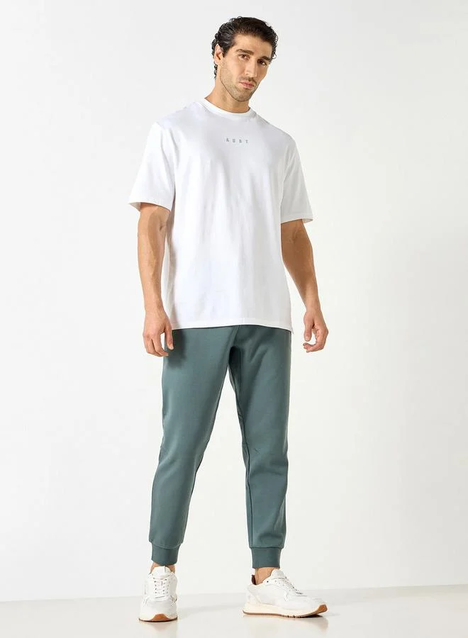 ADOT by Splash Panelled Joggers with Pockets and Drawstring Closure