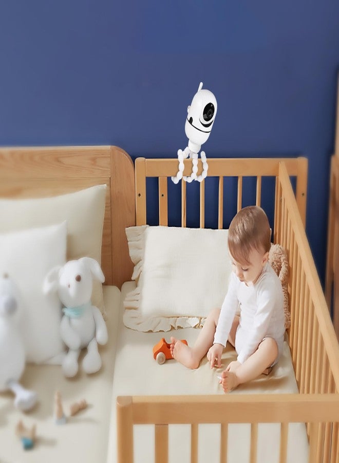 AISVAN Tripod Mount Compatible with HelloBaby HB6560/HB65/HB6550/HB6550 Pro/HB40/HB66/HB6339 and ANMEATE SM935E Baby Monitors – Attach Your Camera Flexibly Anywhere - Image 3