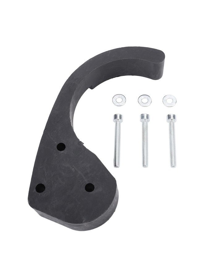 CFTGIW Engine Motor Chain Guard Black Motorcycle Engine Case Saver Case Chain Guard Replacement for Banshee YFZ350 1987-2006 - Image 1