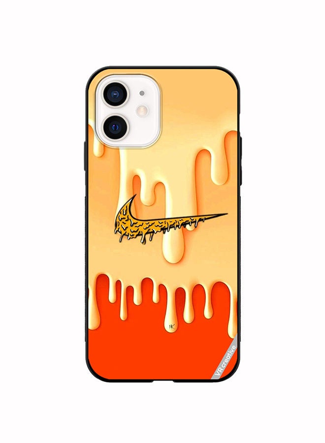 VR CREATIVE غطاء حماية لهاتف آبل آيفون 12 ميني بتصميم نايك متعدد الألوان - Image 1