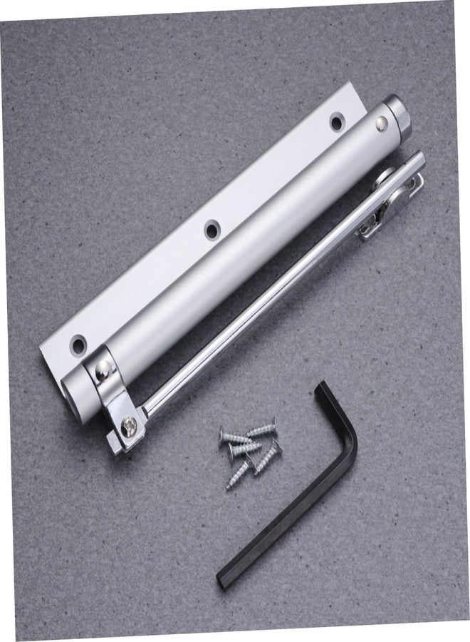 Drofail Door Closer Aluminum Alloy, Automatically Door Close for Interior Door with Adjusting Lod and Screws for Wooden Residential Commercial Doors - Image 1