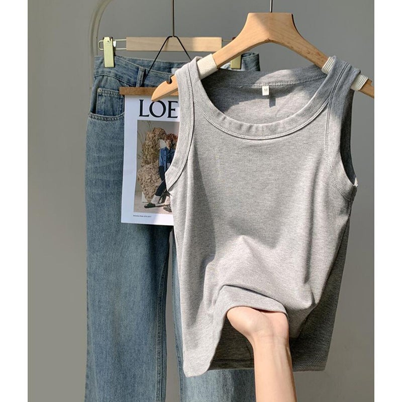 Women's Breathable Ribbed Tank Top - Image 4