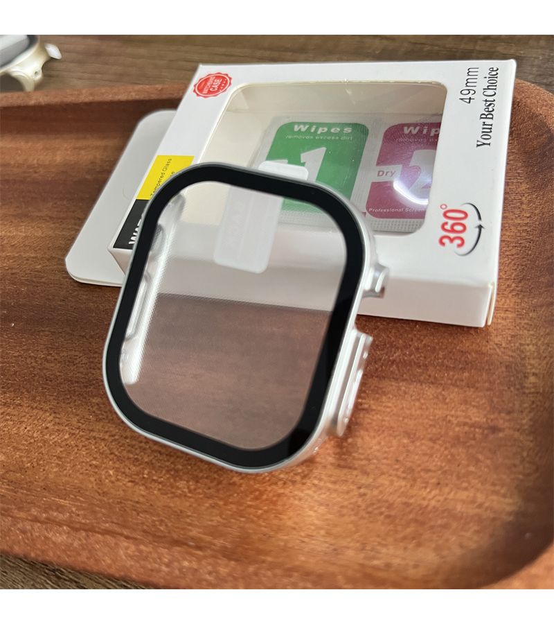 Dedicated Protective Case For Apple Watch Ultra 2 With Screen Protector Starlight - Image 2