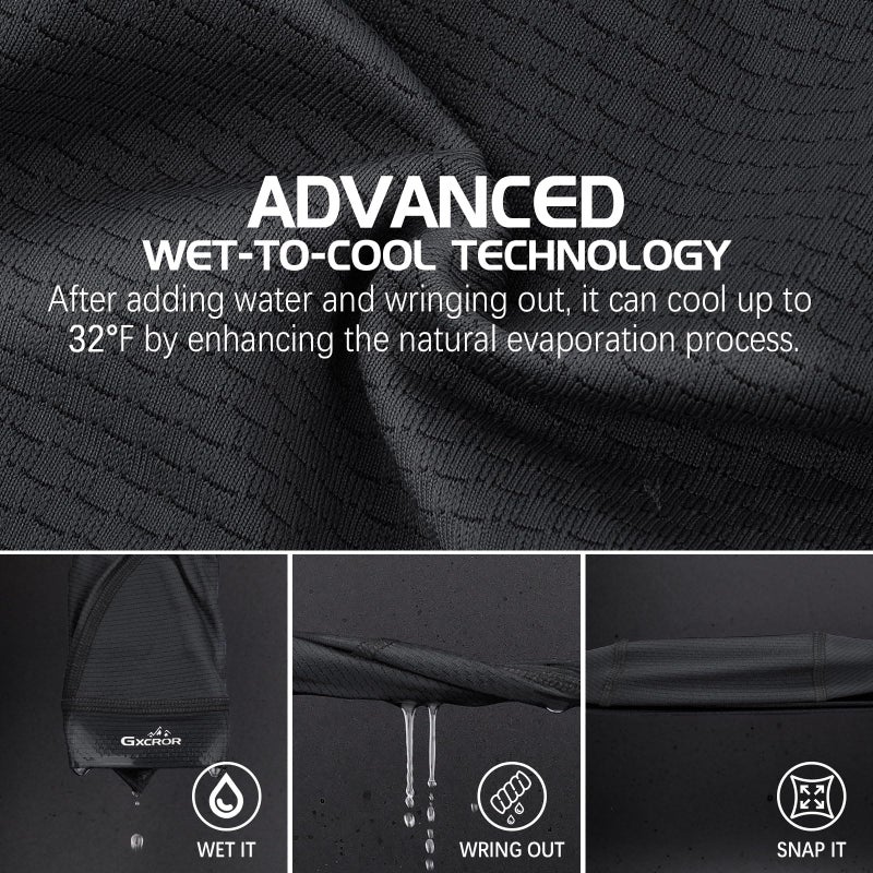 GXCROR 3 Pack Cooling Skull Cap with Sweat-Wicking & Anti-Odor Technology Quick-Dry Helmet Liner for Cycling Motorcycle - Image 5
