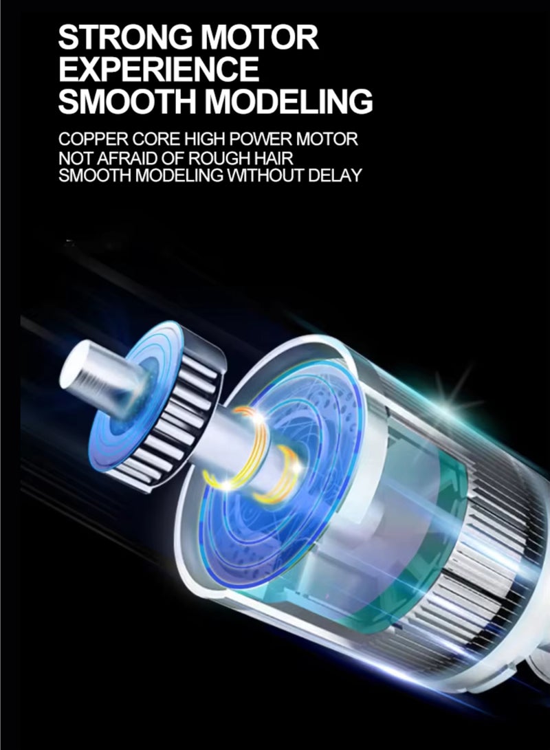 vexa pro Professional Hair Trimmer, Beard, Body & Hair Clipper for Men, USB Rechargeable - Image 5