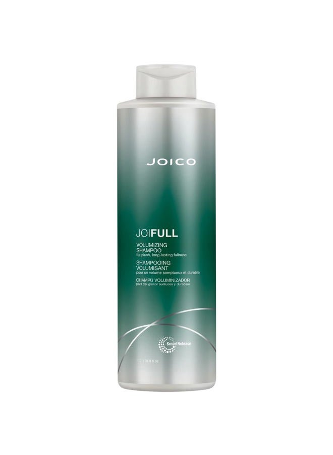 JOICO JoiFULL Volumizing Shampoo | For Fine, Thin Hair | Add Instant Body | Long-Lasting Fullness | For Thicker Bouncier Hair | Boost Shine | With Lotus Flower & Bamboo Extract | 33.8 Fl Oz  - Image 1