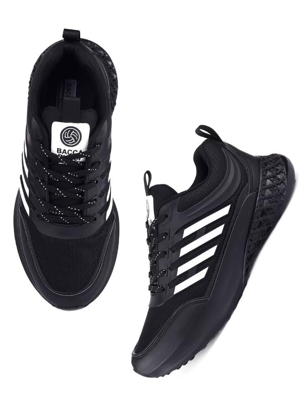 Bacca Bucci Mens Night Glider: The Elite Sportsperson's Versatile Footwear Black UK 10 - Image 5