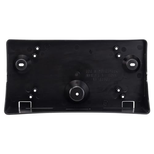 TRQ Front License Plate Bracket Black Compatible with 2020-2022 Ford Explorer 2020 Police Interceptor Utility FO1068182 - Image 2