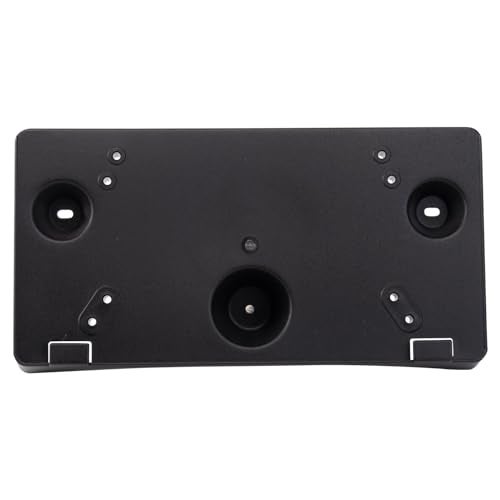 TRQ Front License Plate Bracket Black Compatible with 2020-2022 Ford Explorer 2020 Police Interceptor Utility FO1068182 - Image 1