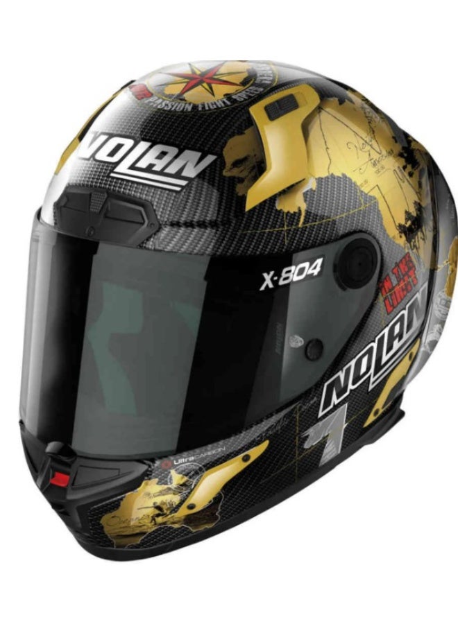 NOLAN – X-804 RS U.C. REPLICA – C.CHECA Helmet - Image 2