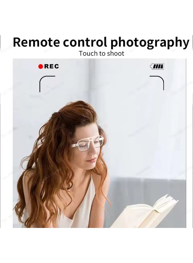 نظارات سمعية ذكية نظارات بلوتوث لاسلكية لمكافحة الضوء الأزرق مساعد صوتي استماع إلى الموسيقى نظارات ملاحة - Image 5