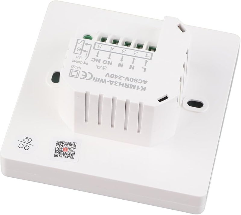 White Smart WiFi Thermostat Programmable Color LCD Display Remote Control For Floor Heating AC90V 240V - Image 5