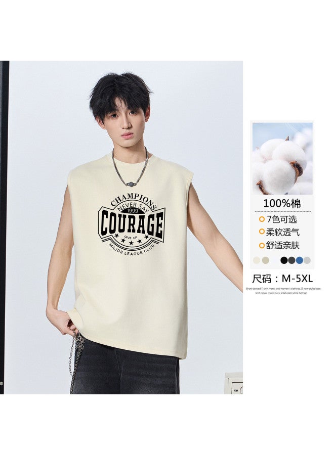 Baleno 25-year Casual Sleeveless T-shirt - Summer Lightweight Fitness Sport Versatile Stylish Tank Top - Image 2