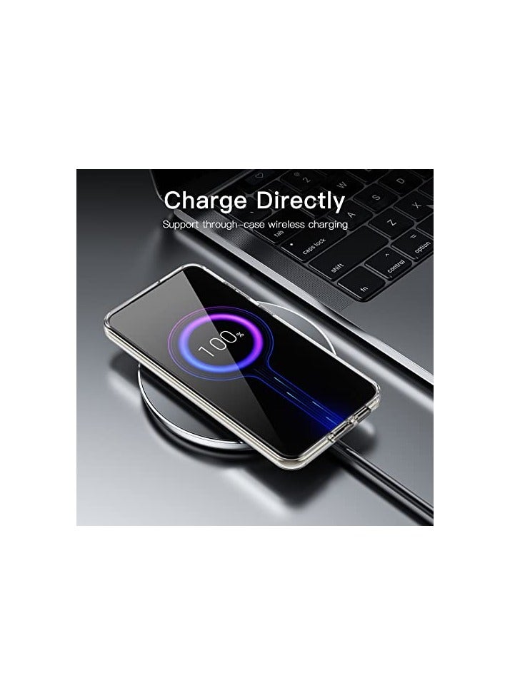 جي تيك حافظة JETech مغناطيسية لهاتف Samsung Galaxy S23 مقاس 6.1 بوصة، متوافقة مع MagSafe، غطاء هاتف واقٍ مقاوم للصدمات، ظهر صلب شفاف من البولي كربونات (شفاف) - Image 5