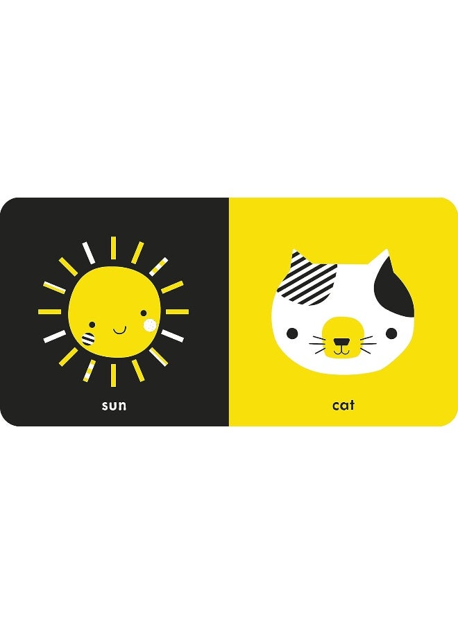 Baby Touch: Faces: a black-and white-book - Image 3