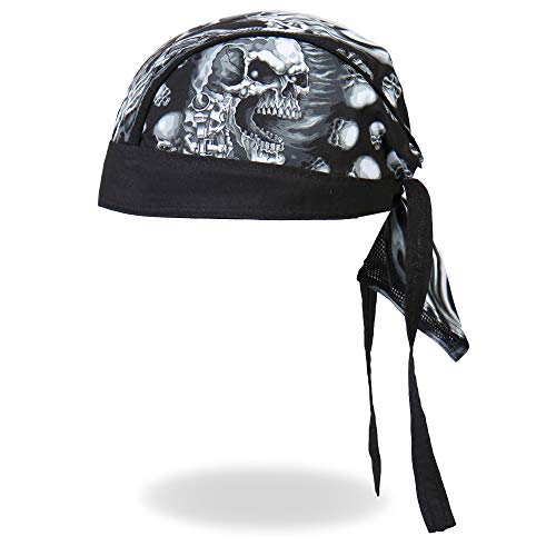 Hot Leathers - HWH1014 Assassin Head Wrap (Black) - Image 2