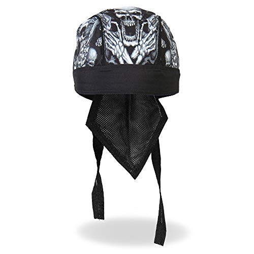 Hot Leathers - HWH1014 Assassin Head Wrap (Black) - Image 5