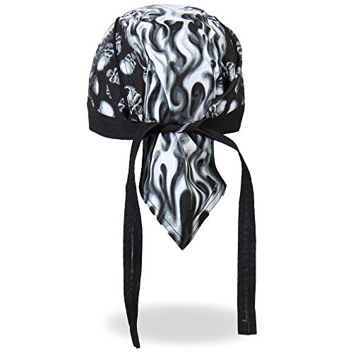 Hot Leathers - HWH1014 Assassin Head Wrap (Black) - Image 3