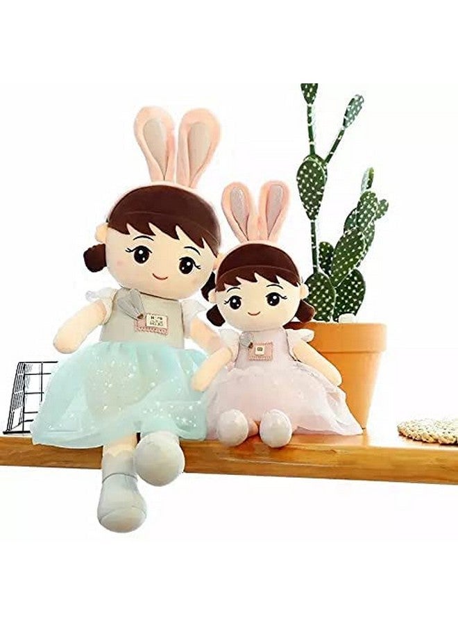 سكوبا دمية أرنب فائقة النعومة من قطعة واحدة، لعبة محشوة من البوليفيل، قابلة للغسل، لعبة قطيفة ناعمة ومحبوبة، تساعد على تعلم لعب الأدوار، آمنة 100% للأطفال (متوسط 50 سم) - Image 1