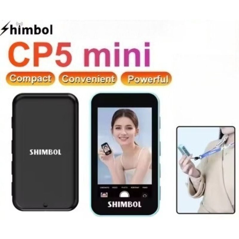 Shimbol CP5 Mini 2.2 inch 1080p Full HD Phone Selfie Monitor for iPhone Android Blue - Image 2