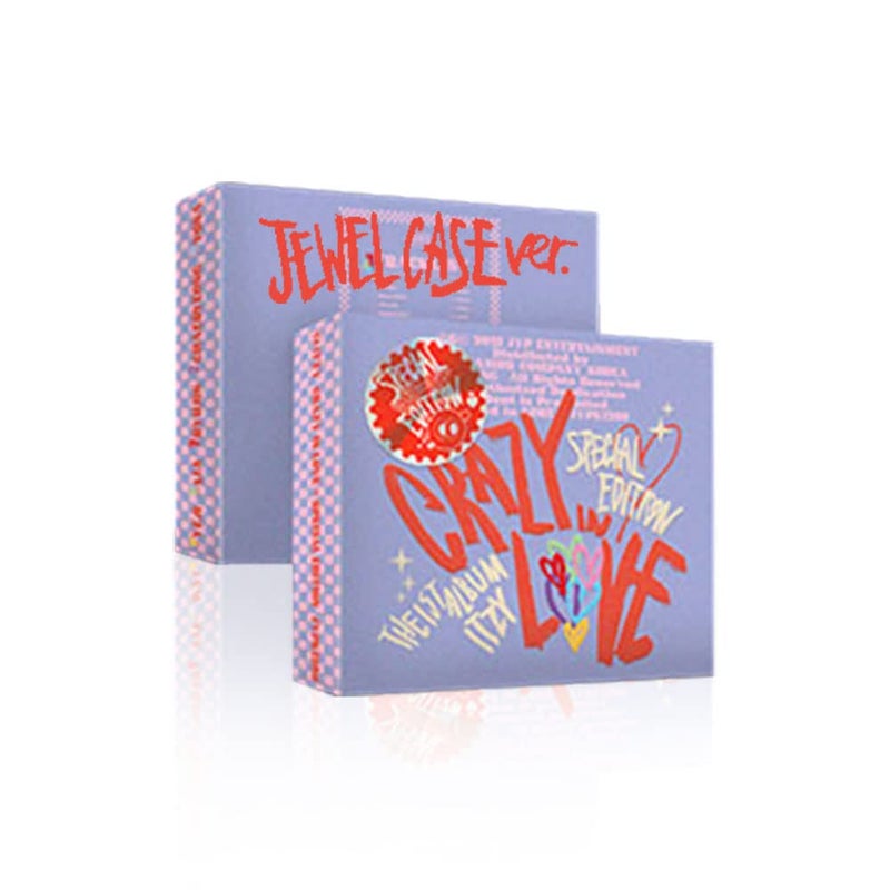 ITZY - [ SPECIAL EDITION] Crazy In Love The 1st Album + Extra Photocards Set (Jewel case ver.), Purple - Image 4