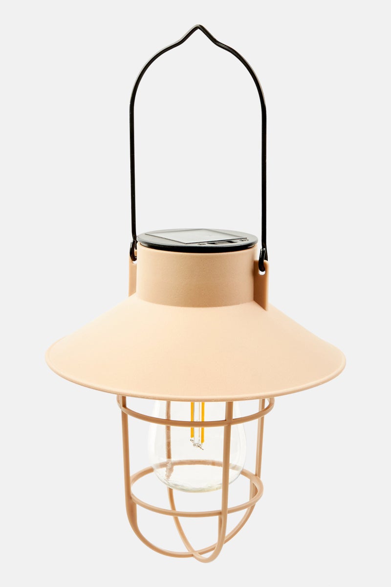 Muy Mucho Solar Lamp 18,3 D x 20,5 H cm, Beige - Image 1