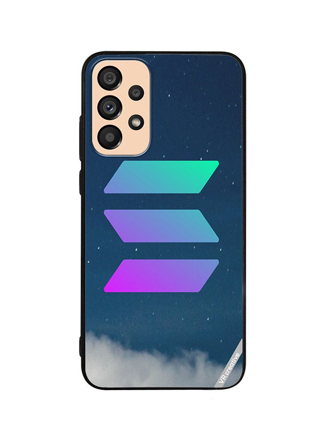 VR CREATIVE Protective Case Cover For Samsung Galaxy A72 Solana Design Multicolour - Image 1