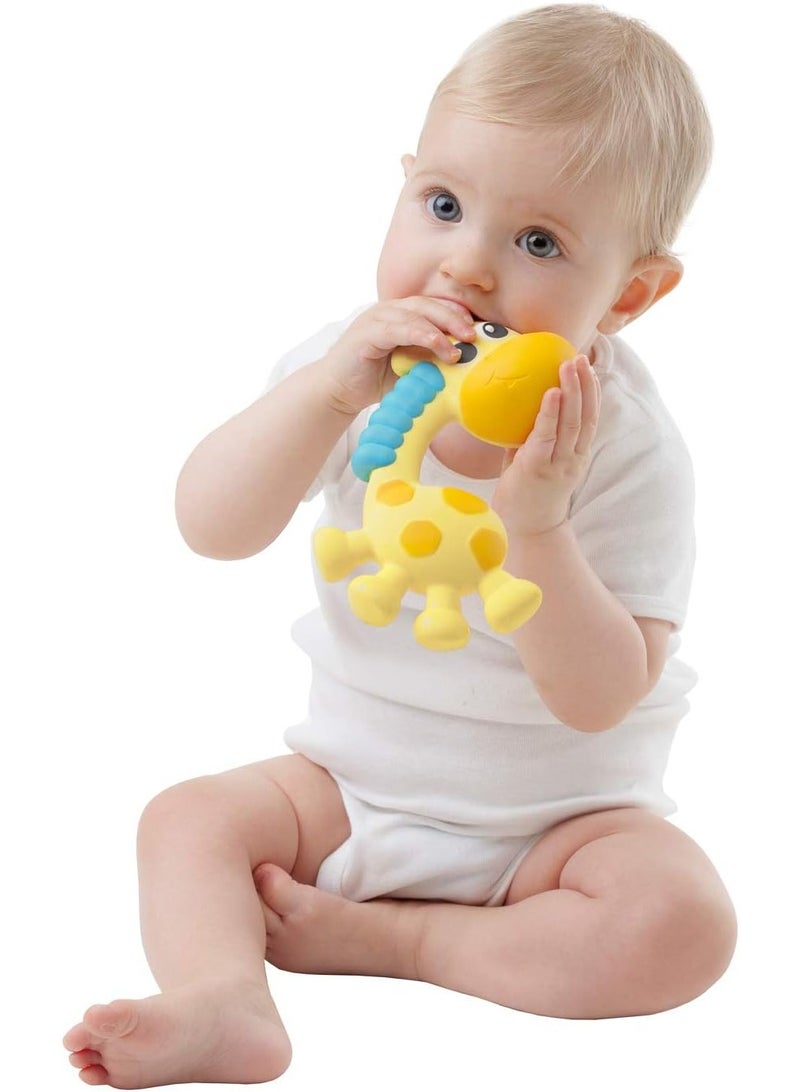 playgro Latex Squeak and Soothe Natural Teether For Baby Pack of 0 - Image 4