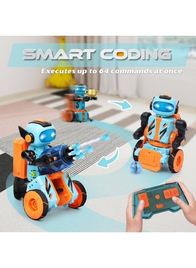 YelaJoy STEM Robot Building Toys,3-in-1 Remote Control,Programming Robotics Kit,Electric Science Projects - Image 2