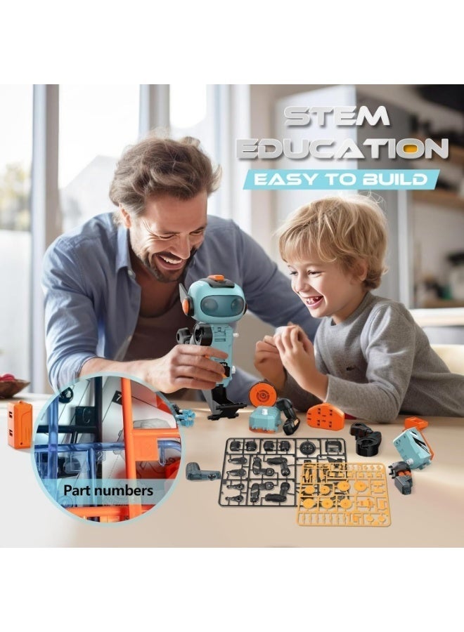 YelaJoy STEM Robot Building Toys,3-in-1 Remote Control,Programming Robotics Kit,Electric Science Projects - Image 4