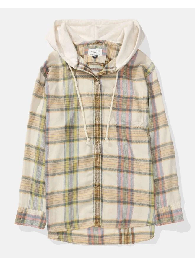 امريكان ايجل PLAID BUTTONDOWN SHIRTS