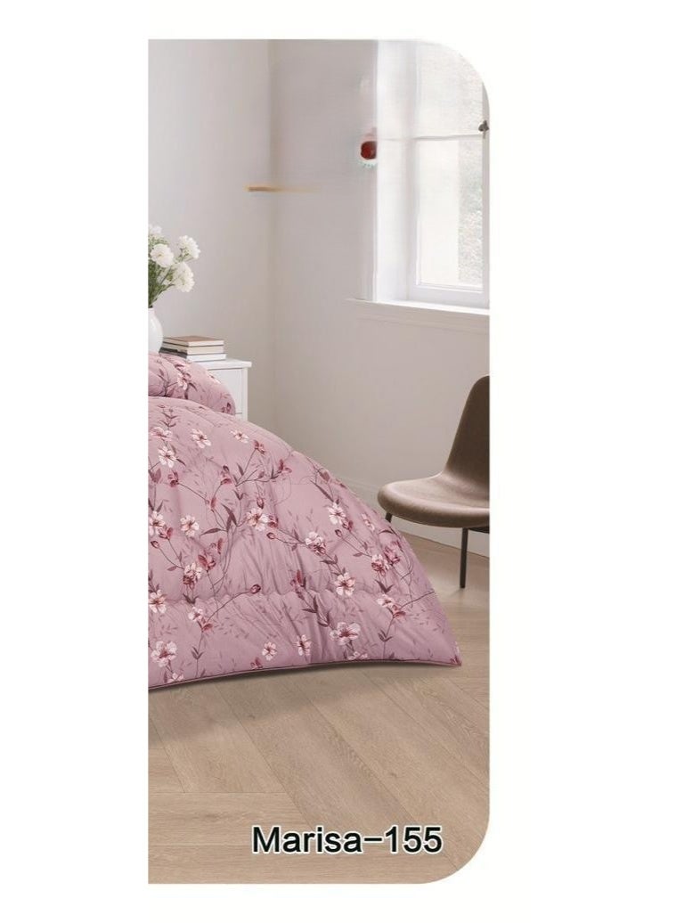 مون مفرش سرير نفرين ذو طابع وجهين  بتصميم مشجر صيفي حصري وجذاب مصنوعة من المايكروفايبر الصيفية، مقاس 230*250سم - Image 4