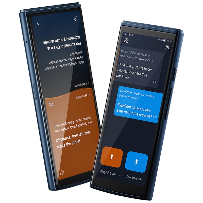 iFLYTEK AI Language Translator Device 60 Languages RealTime SplitScreen TwoWay Instant Voice Translation 18 Offline Packs 2Year Global Data for K12 Education Business Travel