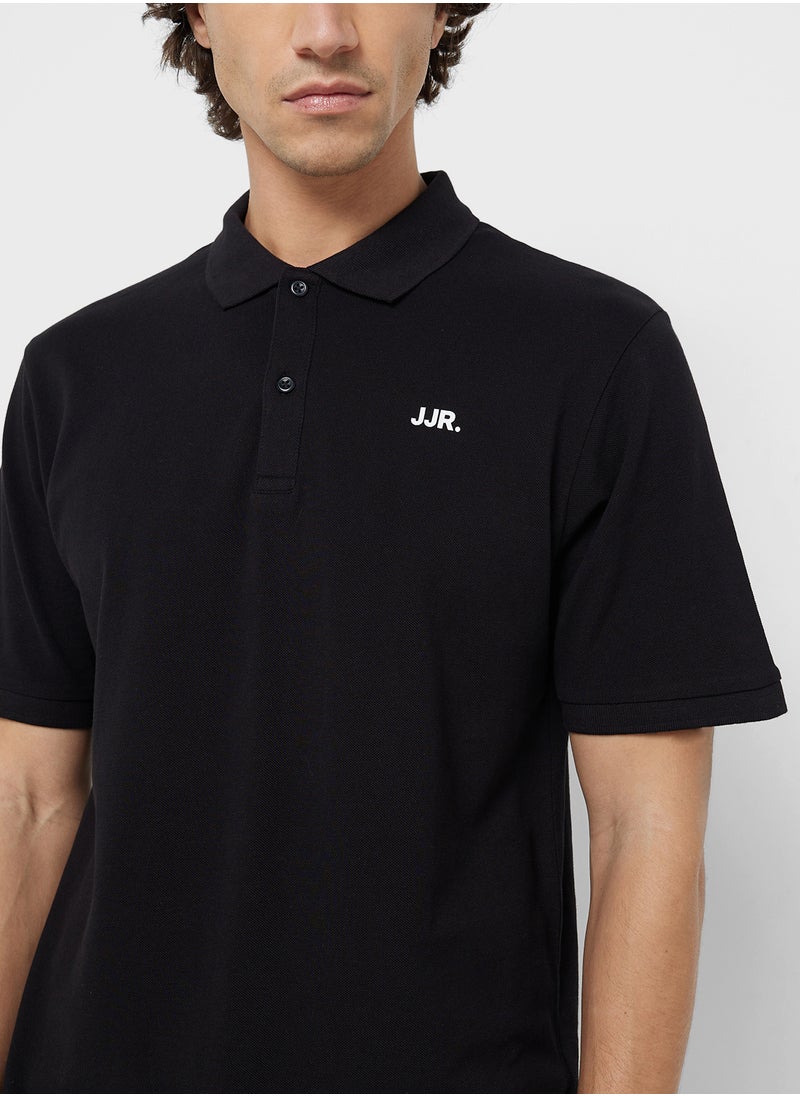 JJ Rebel Jrebrebel Logo Polo Shirt  - Image 3