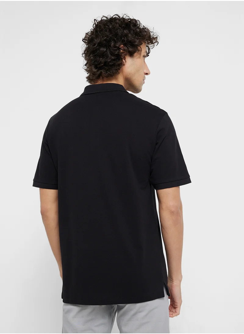 JJ Rebel Jrebrebel Logo Polo Shirt