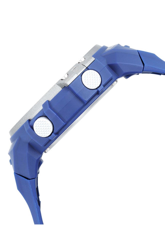 Fastrack Streetwear 2.0 Digital Watch Blue Round Dial  Blue Strap for Men's - Image 4