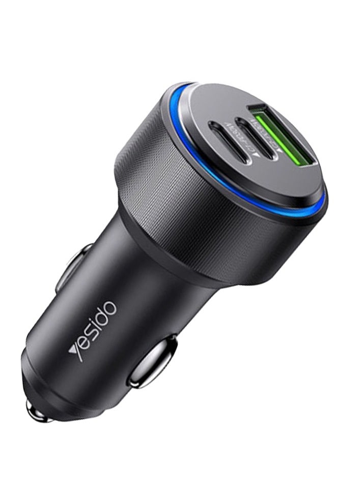 Yesido 60W Fast Car Charger  - Image 2