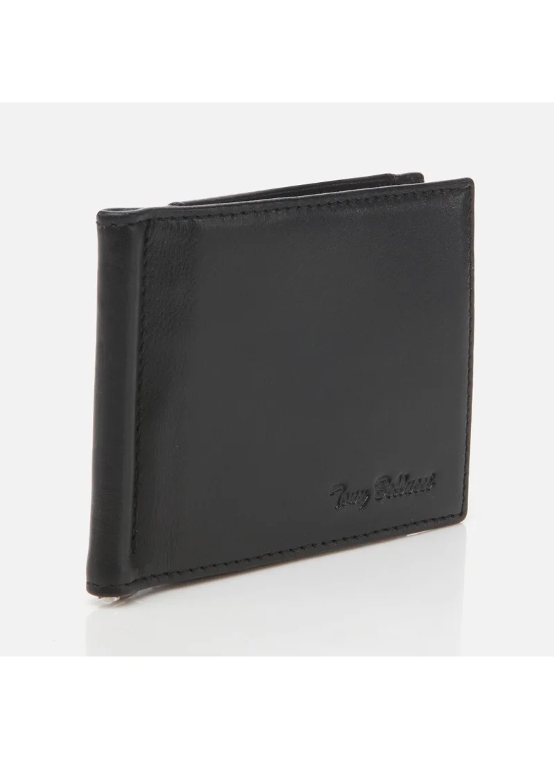 Hotiç Genuine Leather Black Men's Wallet
