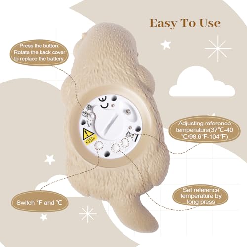 DoliWish Baby Bath Thermometer for Infants Digtal Baby Water Thermometer for Bathtub Temperature Measure,Safty Kids Bath Floating Toy - Image 5