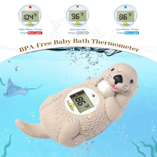 DoliWish Baby Bath Thermometer for Infants Digtal Baby Water Thermometer for Bathtub Temperature Measure,Safty Kids Bath Floating Toy - Image 4