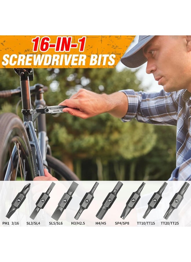BIBURY Multitools, Multi Tool Foldable Pliers With Upgraded Scissors And Screwdriver Set, Stainless Steel Multitools - Pro, Ideal For Camping, Outdoor, Repairing - Gift For Dad Men - Black  - Image 2
