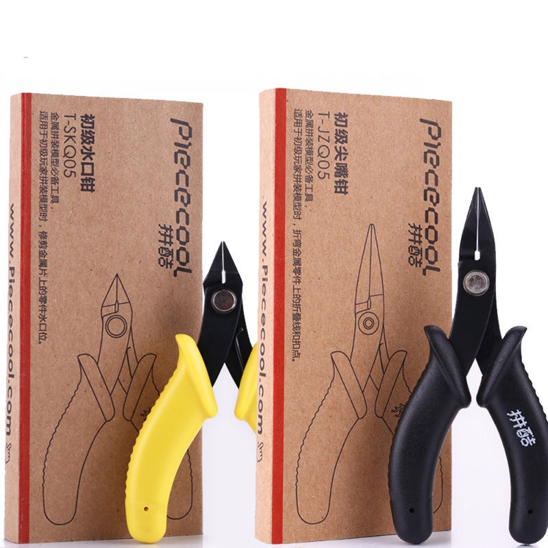 Metal Model Making Tools Toothless Flat Blade Etching Piece Pointed Nose Pliers/Styling Pliers Cutting Pliers Water Mouth Pliers - Image 3