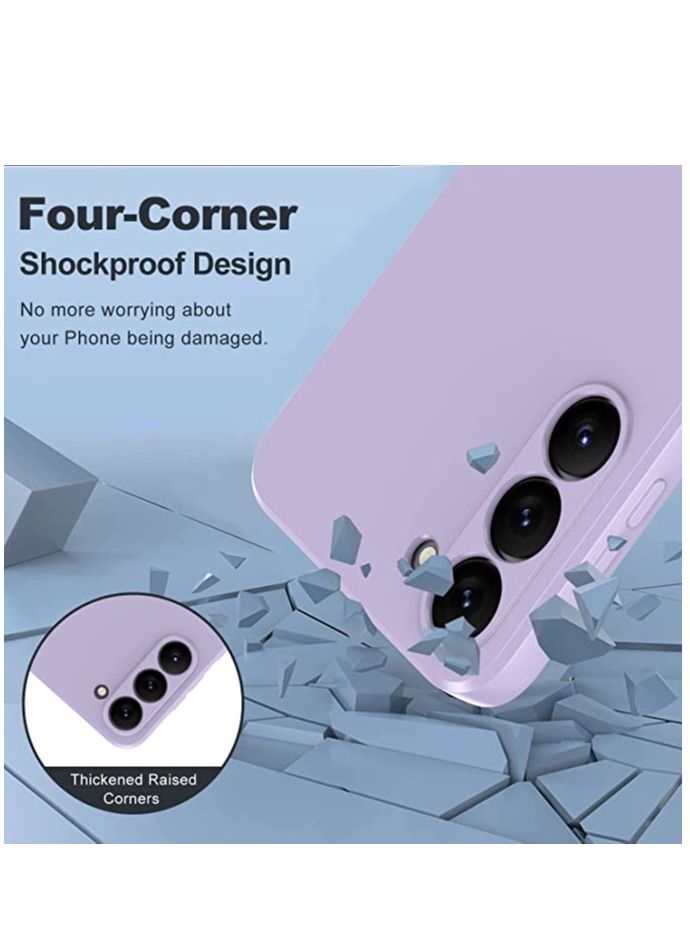 YoYoTech Samsung S23 Plus Case Liquid Silicone Soft Gel Rubber having Matte Finish Back Cover - Image 3