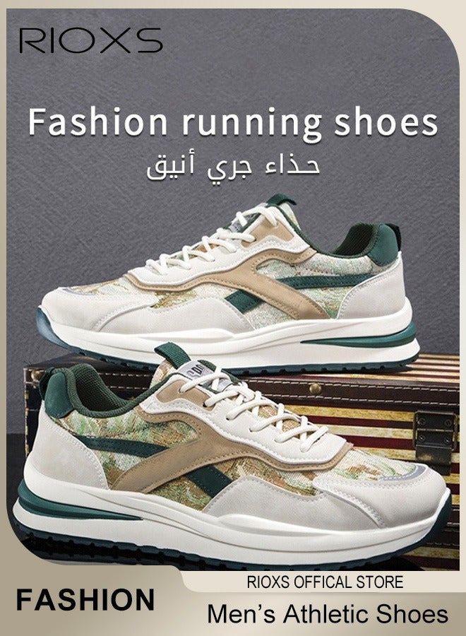 RIOXS Men's Trainers Shoes, Athletic Shoes For Men, Fashion Sports Shoes,  Breathable Sneakers, Comfort Fitness Shoes For Running Jogging Walking And Daily Wear  - Image 2