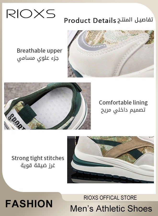 RIOXS Men's Trainers Shoes, Athletic Shoes For Men, Fashion Sports Shoes,  Breathable Sneakers, Comfort Fitness Shoes For Running Jogging Walking And Daily Wear  - Image 5