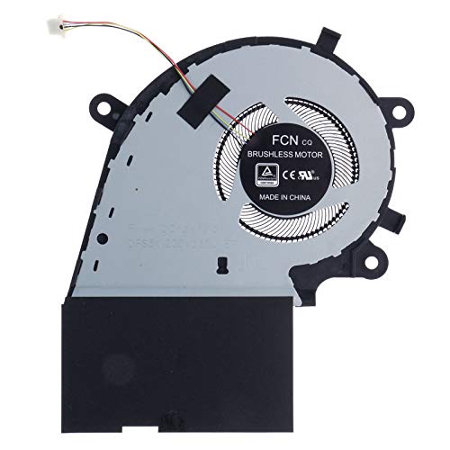 TRADOCK CPU Cooling Fan for Asus ROG Strix Laptops, 5V 2.5W, 4000RPM, 41dB, 7mm Width, 3-Pin Connector, Compatible with G531GV, G531GU, G712LU, G731GV, G731GU - Image 1