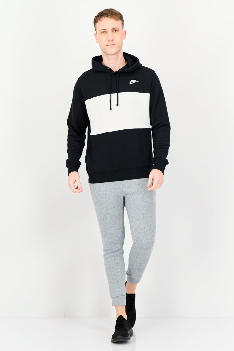 Nike هودي رياضي للرجال بأكمام طويلة مناسب للخارج، أسود - Image 4