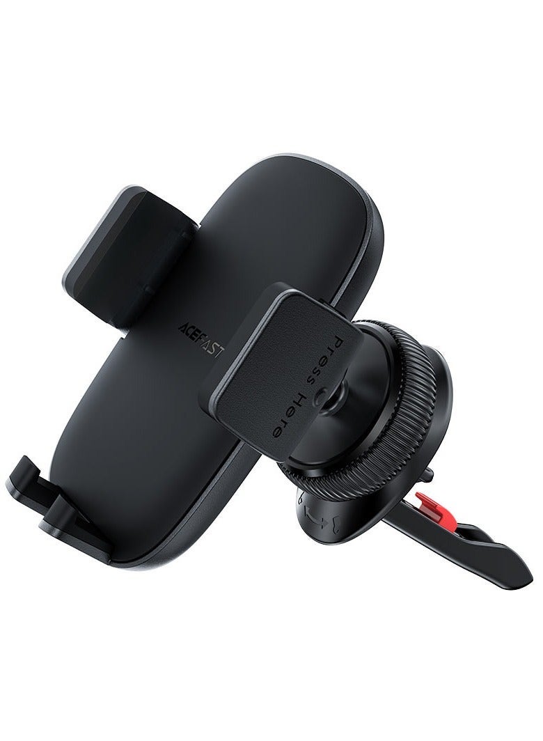 ACEFAST D5 Multi-Function Air Vent Electric Car Holder Black - Image 3