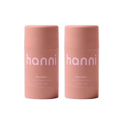HANNI Fatty Body Moisturizer Stick with Fatty Acids Travel Size Friendly Solid Lotion for Plumping and Hydration FragranceFree and Safe for Sensitive Skin 25 oz Pack of 2 - Image 1